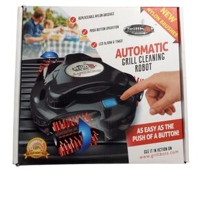 GRILLBOT Automatic Grill Cleaning Robot Rotating